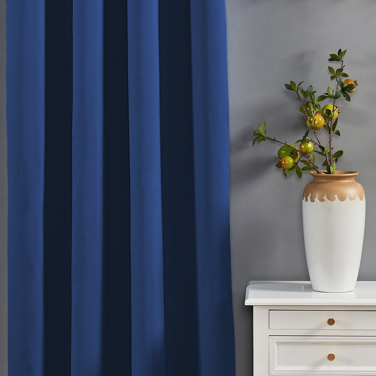 Blackout Window Panel Curtain Set (2 Panels and 2 matching Tie Backs)