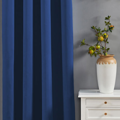 Blackout Window Panel Curtain Set (2 Panels and 2 matching Tie Backs)