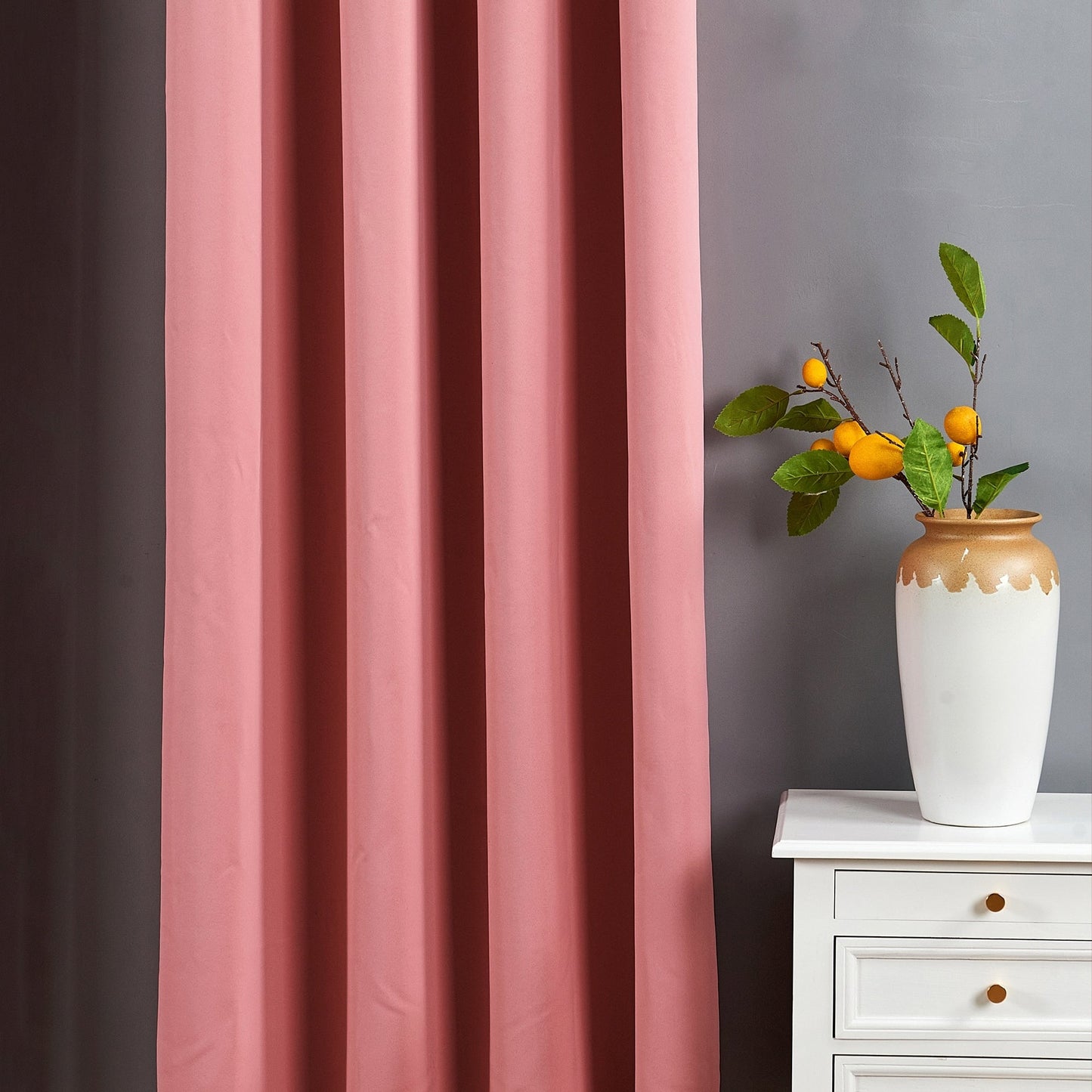 Blackout Window Panel Curtain Set (2 Panels and 2 matching Tie Backs)