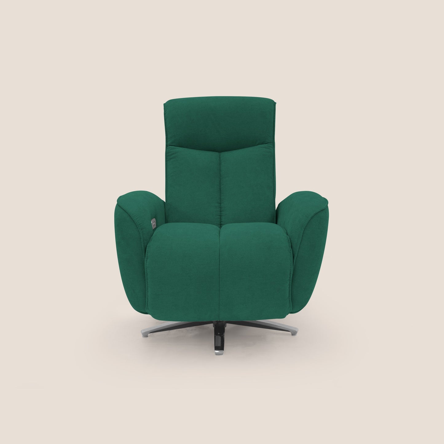 Poltroncina EVA RELAX in morbido tessuto impermeabile T02 verde