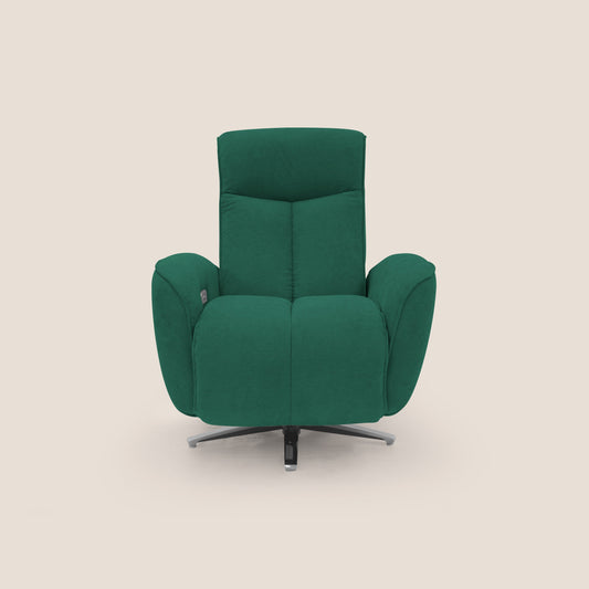 Poltroncina EVA RELAX in morbido tessuto impermeabile T02 verde