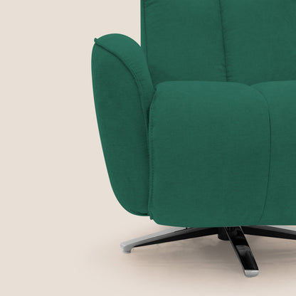 Poltroncina EVA RELAX in morbido tessuto impermeabile T02 verde