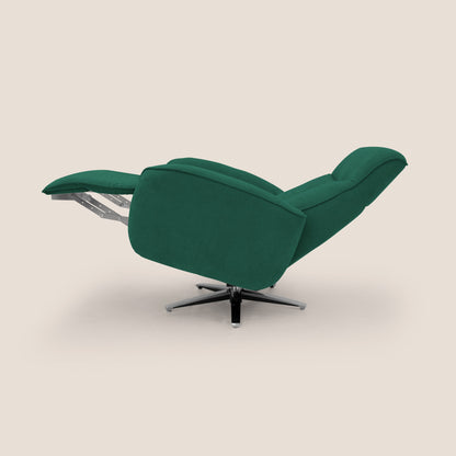 Poltroncina EVA RELAX in morbido tessuto impermeabile T02 verde