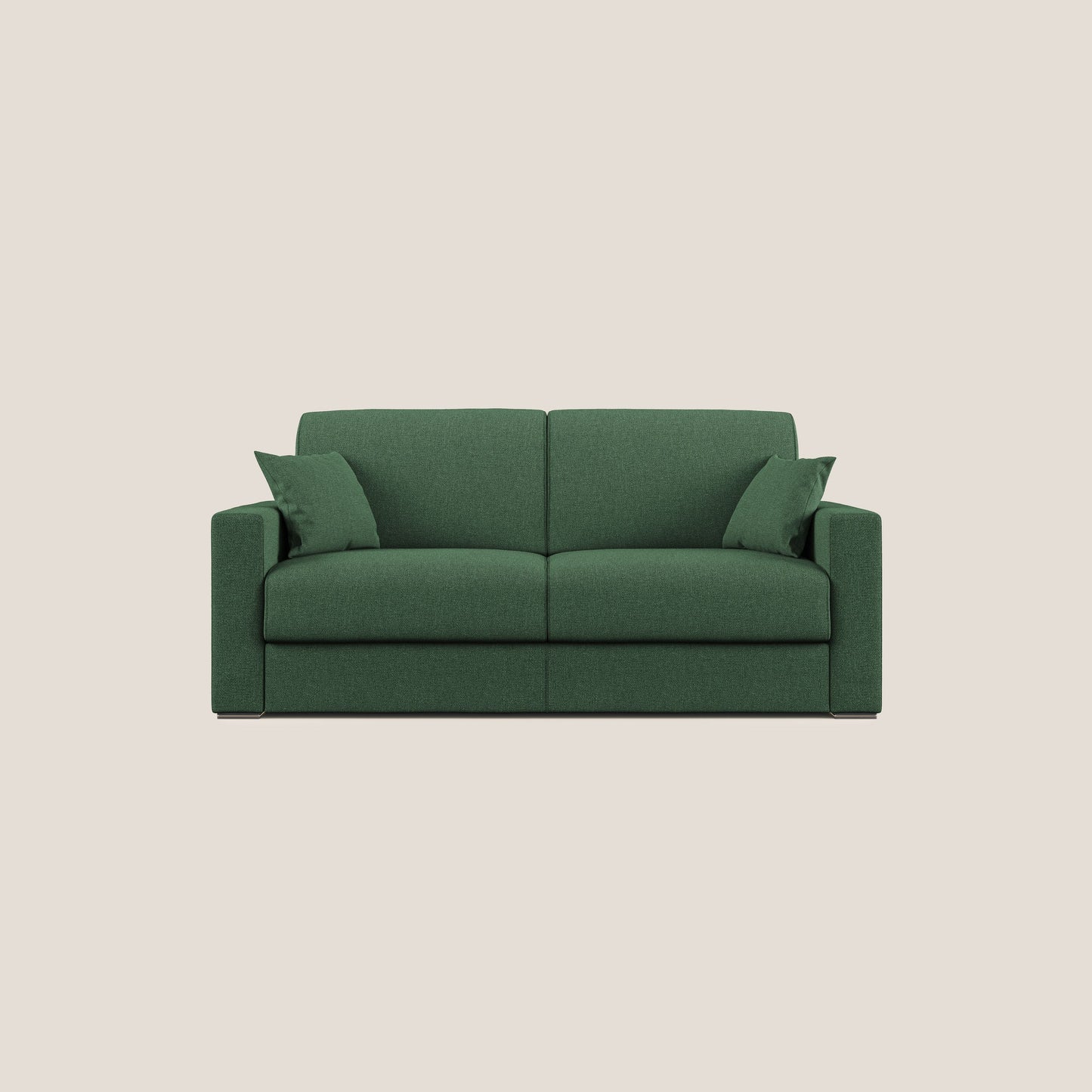 Best Divano letto matrimoniale in tessuto smacchiabile QuickClean T08 verde