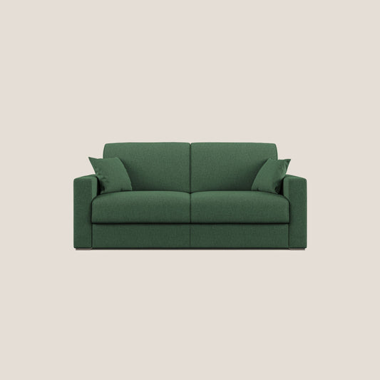 Best Divano letto matrimoniale in tessuto smacchiabile QuickClean T08 verde