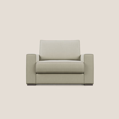Dream poltrona letto in tessuto smacchiabile T05 panna