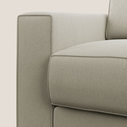 Dream poltrona letto in tessuto smacchiabile T05 panna