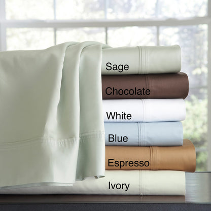 Pointehaven 500 Thread Count Long Staple Cotton Extra Deep Pocket Bed Sheet Set