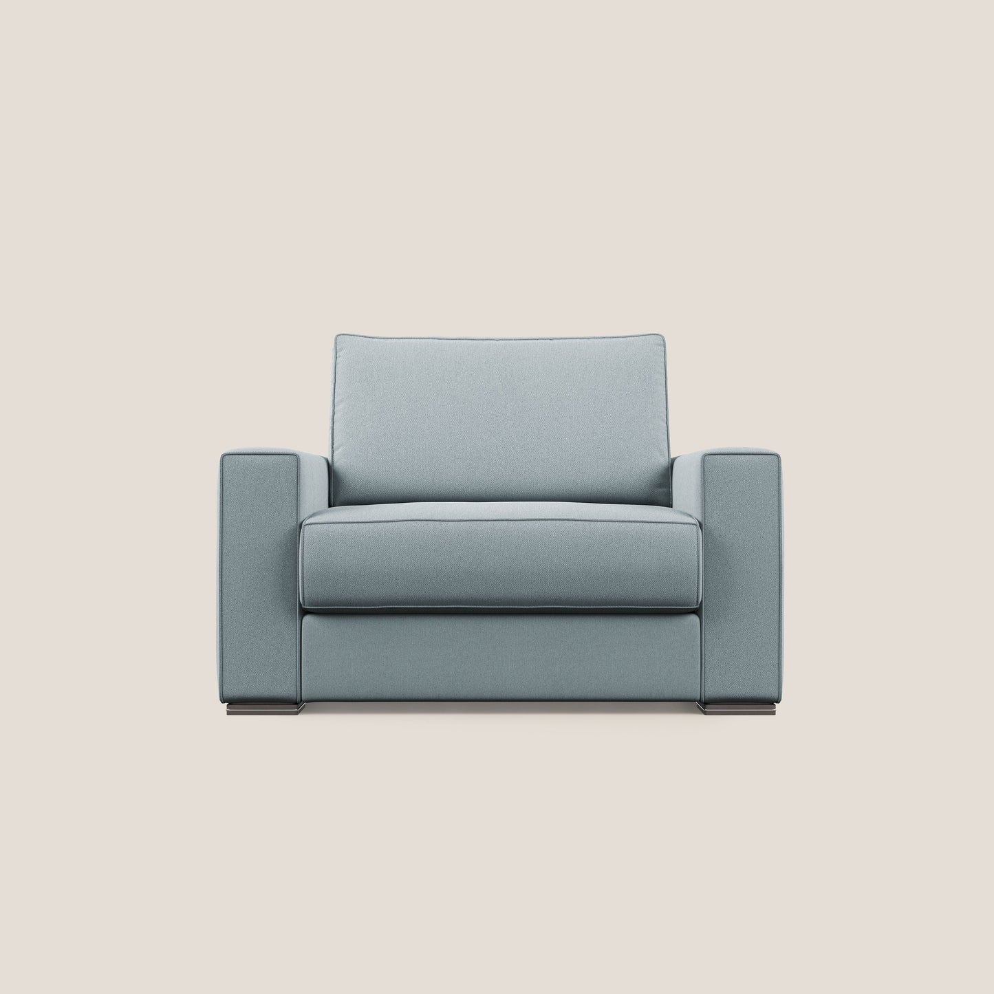 Dream poltrona letto in tessuto smacchiabile T05 carta da zucchero