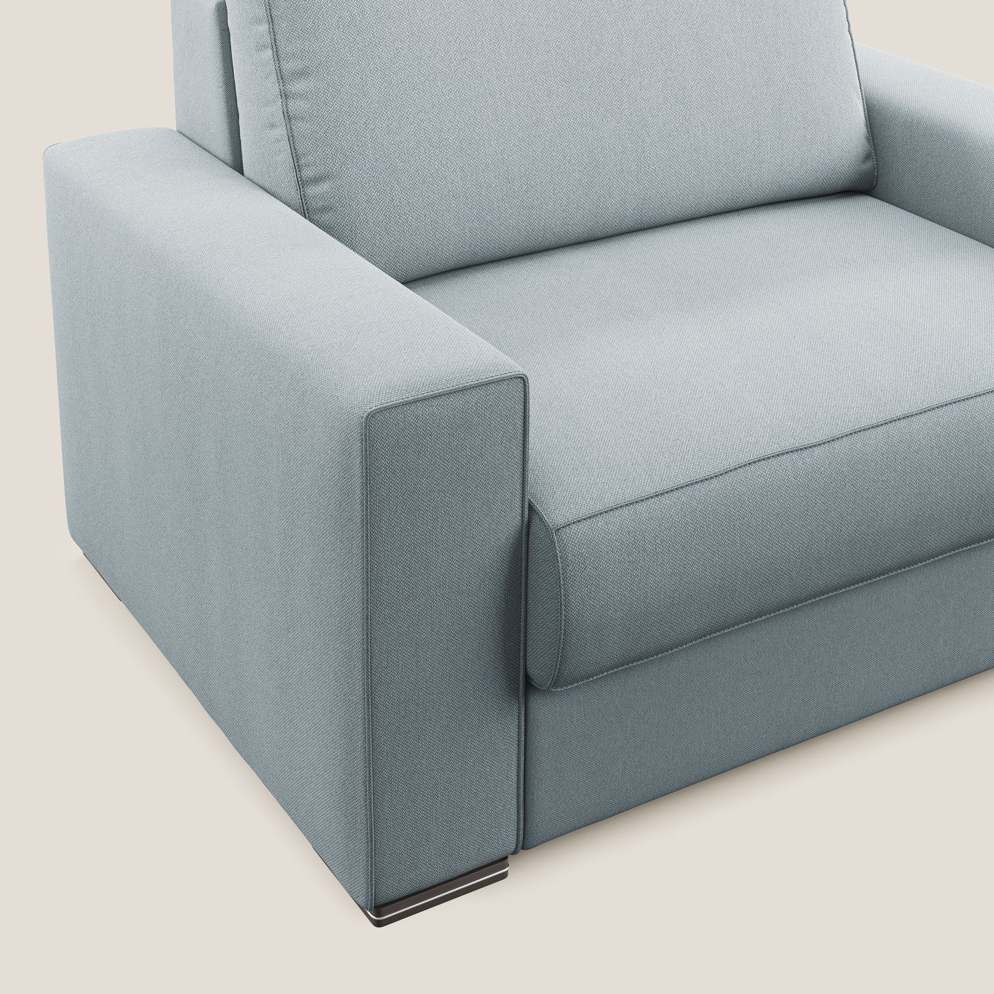 Dream poltrona letto in tessuto smacchiabile T05 carta da zucchero