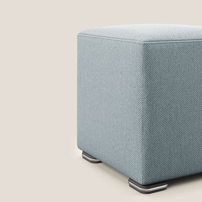 Pouf cubo in tessuto morbido smacchiabile T05 carta da zucchero