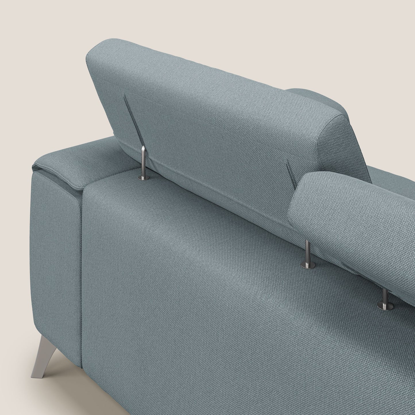 Divano Fusion con 3 sedute allungabili in tessuto smacchiabile T05 carta da zucchero