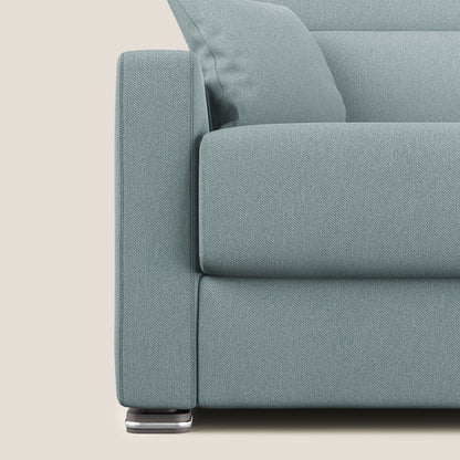 Divano letto matrimoniale Amber in tessuto smacchiabile T05