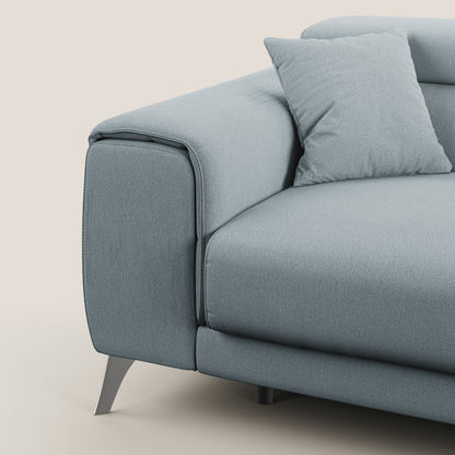 Fusion divano con sedute allungabili in tessuto smacchiabile T05 carta da zucchero