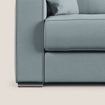 Dream Divano letto angolare in tessuto smacchiabile T05 carta da zucchero 