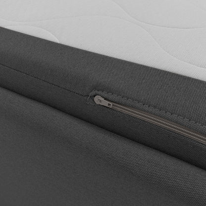 Brenta Divano duplex con doppio letto in tessuto simil cotone impermeabile T13 antracite 