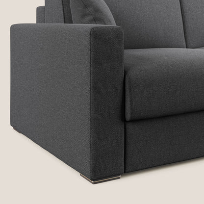 Best Divano letto matrimoniale in tessuto smacchiabile QuickClean T08 antracite