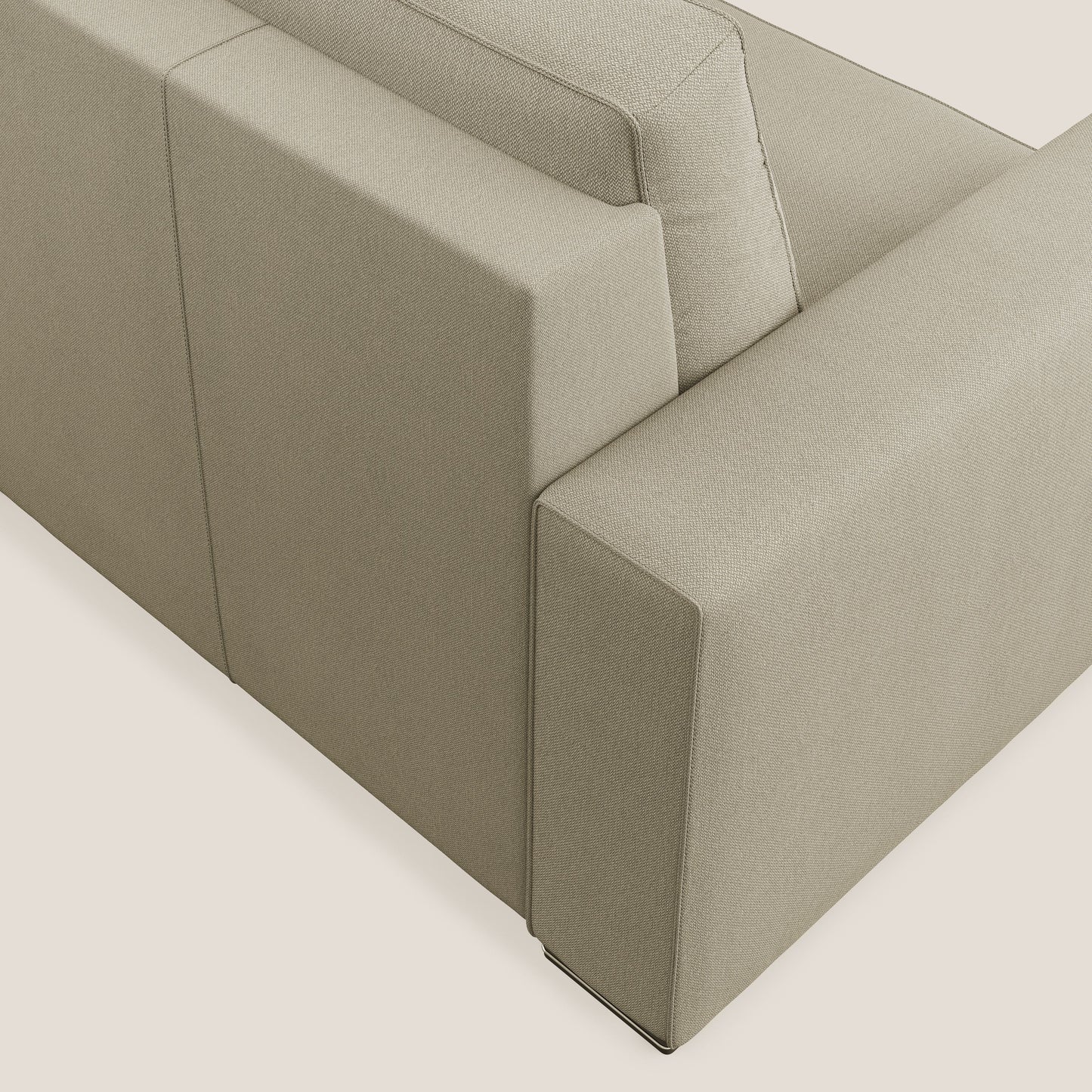 Dream poltrona letto in tessuto smacchiabile T05 cammello