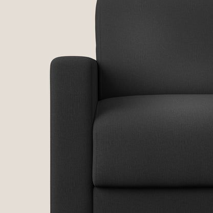 Chris poltrona letto in tessuto impermeabile T13 antracite