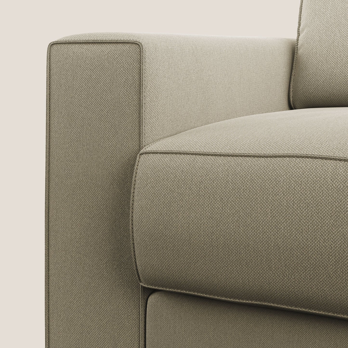 Dream poltrona letto in tessuto smacchiabile T05 cammello