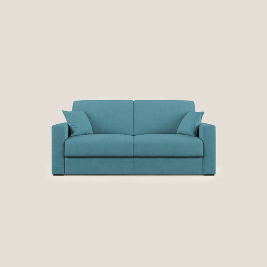 Miglior Divano letto matrimoniale in tessuto impermeabile T02 azzurro