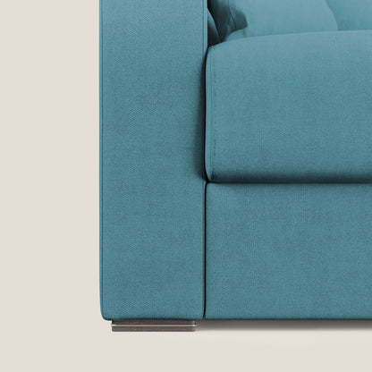 Miglior Divano letto matrimoniale in tessuto impermeabile T02 azzurro