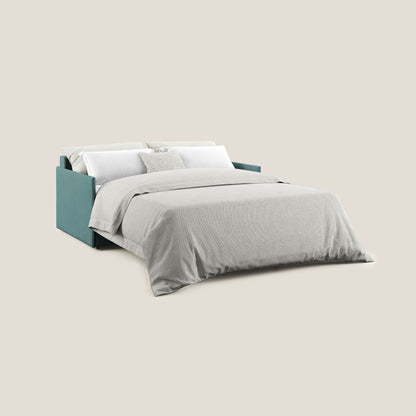 Evans Divano letto in morbido tessuto impermeabile T02 petrolio