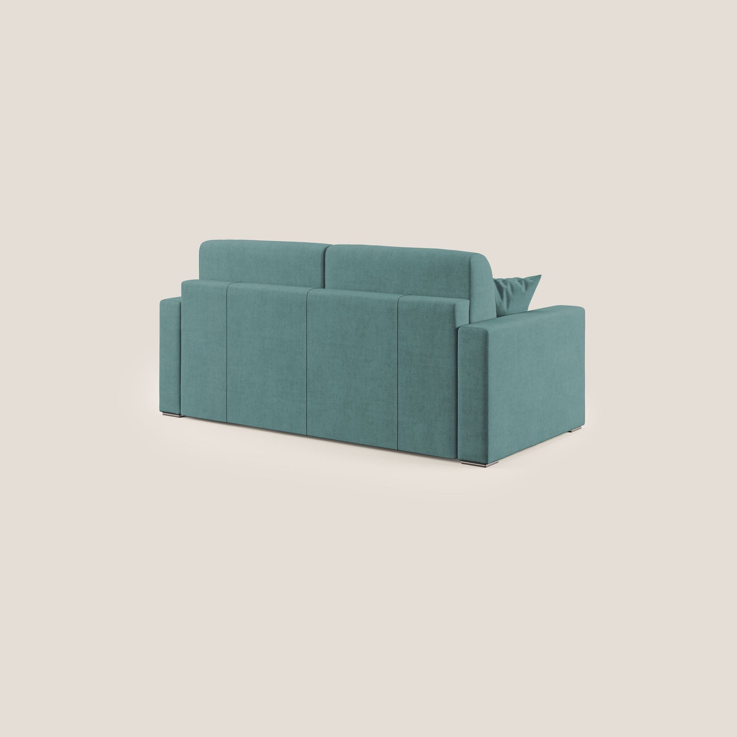 Miglior Divano letto matrimoniale in tessuto impermeabile T02 petrolio