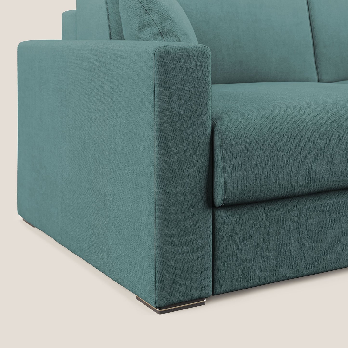 Miglior Divano letto matrimoniale in tessuto impermeabile T02 petrolio