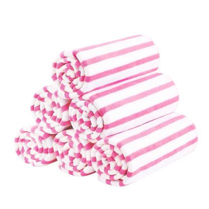 6-pack Cabana Striped Beach Towel Bath Towel