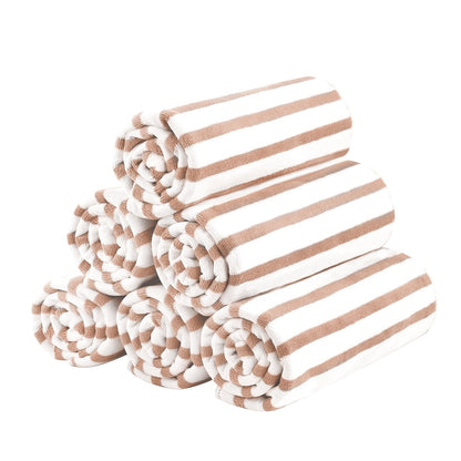 6-pack Cabana Striped Beach Towel Bath Towel