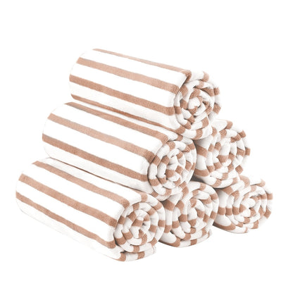 6-pack Cabana Striped Beach Towel Bath Towel