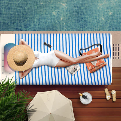 6-pack Cabana Striped Beach Towel Bath Towel
