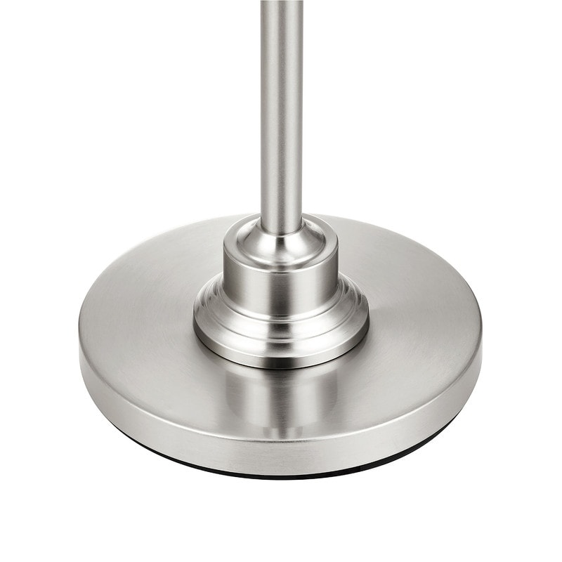 KAWOTI 63.5 Standard Adjustable Floor Lamp with Fabric Linen Shade