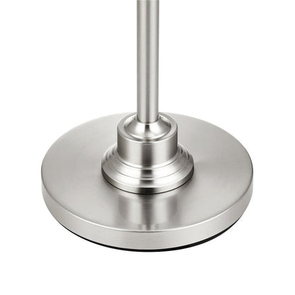 KAWOTI 63.5 Standard Adjustable Floor Lamp with Fabric Linen Shade