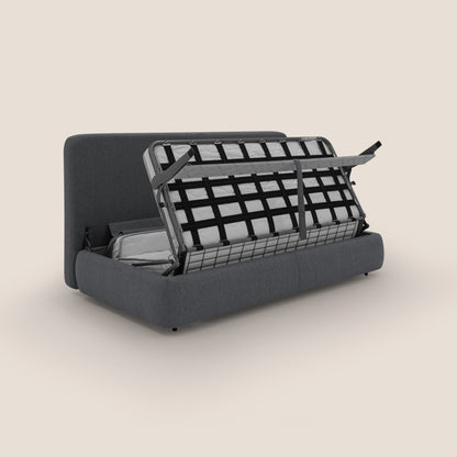 Gransasso Divano letto matrimoniale dal DESIGN innovativo in tessuto impermeabile T03 antracite