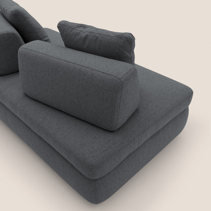 Gransasso Divano letto matrimoniale dal DESIGN innovativo in tessuto impermeabile T03 antracite