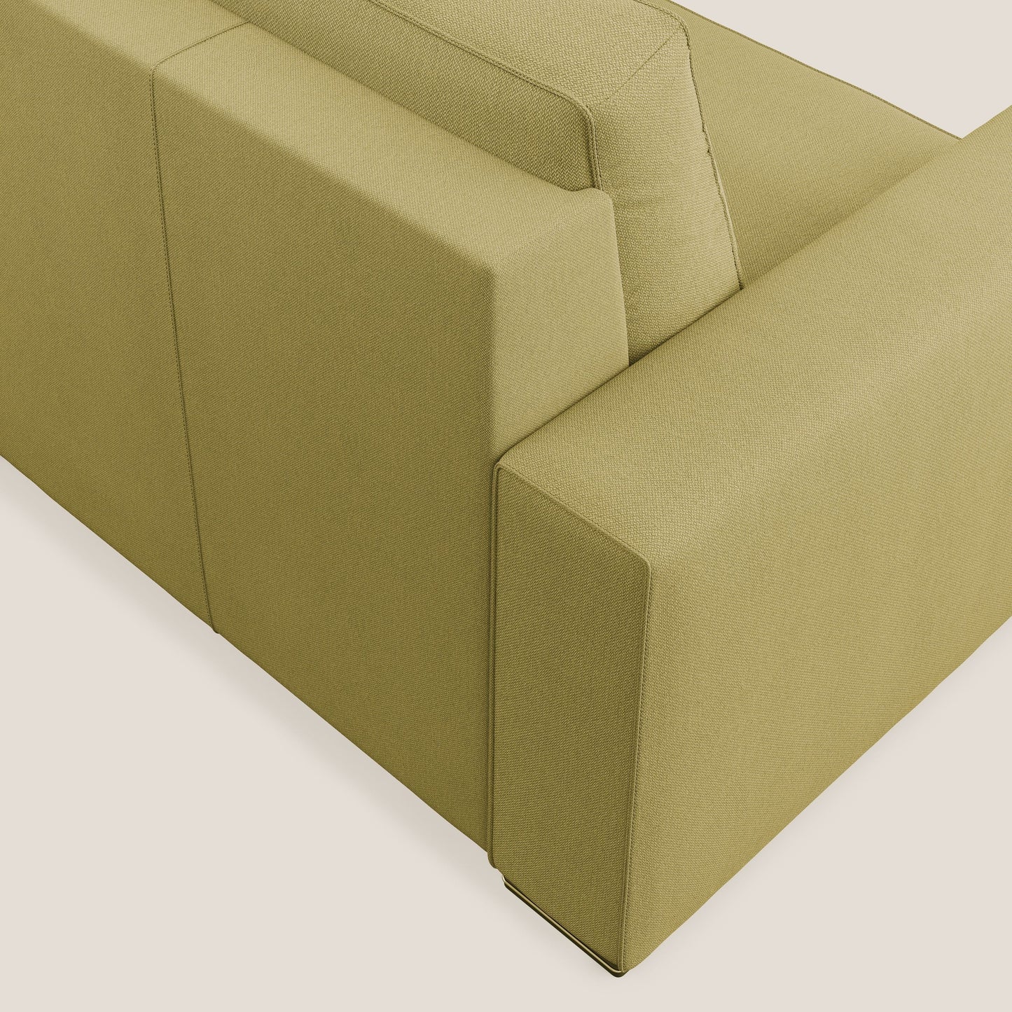 Dream poltrona letto in tessuto smacchiabile T05 giallo