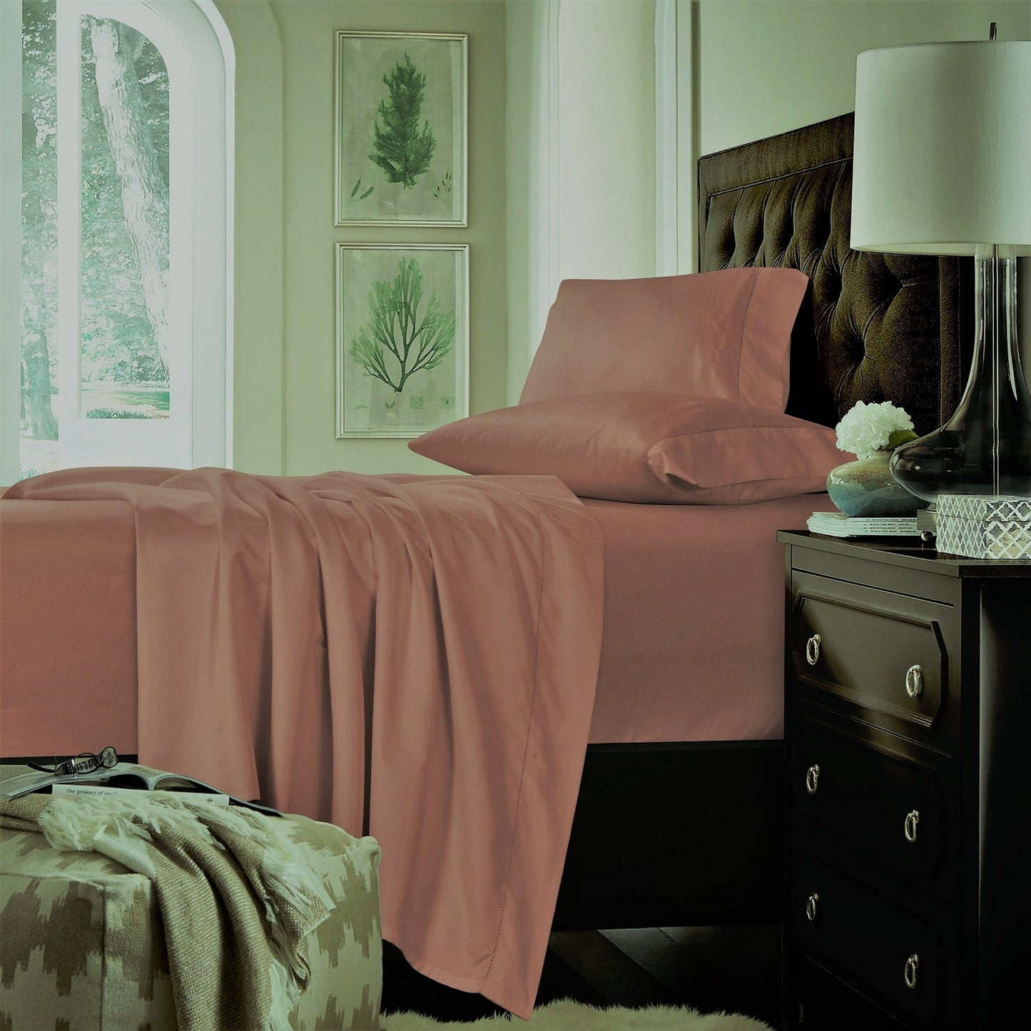 750 Thread Count Cotton Sateen Pillowcases (Set of 2)