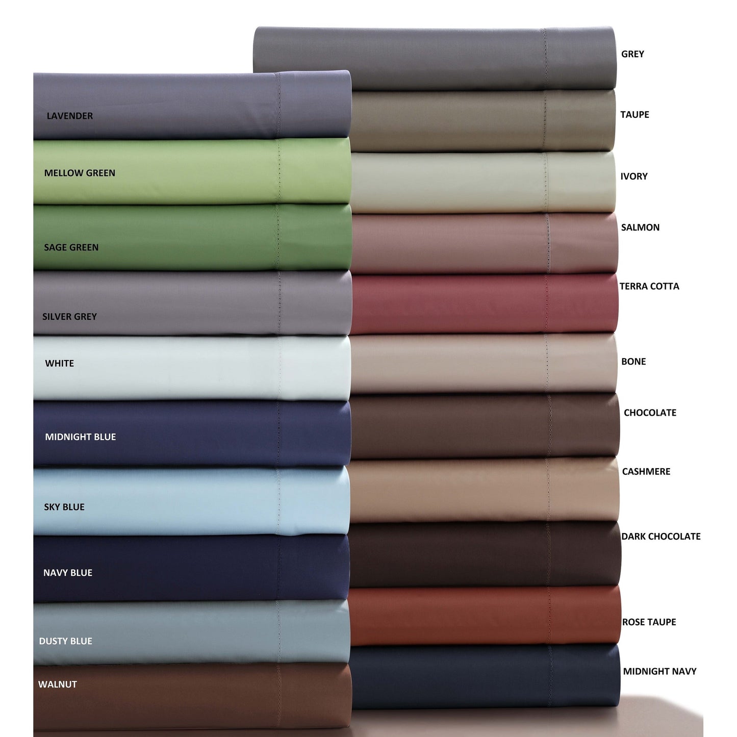 750 Thread Count Cotton Sateen Pillowcases (Set of 2)