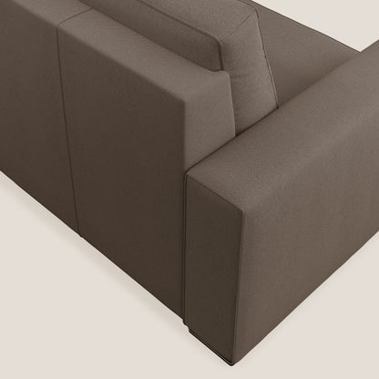 Dream poltrona letto in tessuto smacchiabile T05 marrone