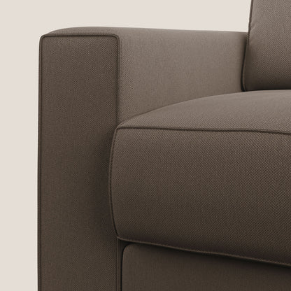 Dream poltrona letto in tessuto smacchiabile T05 marrone