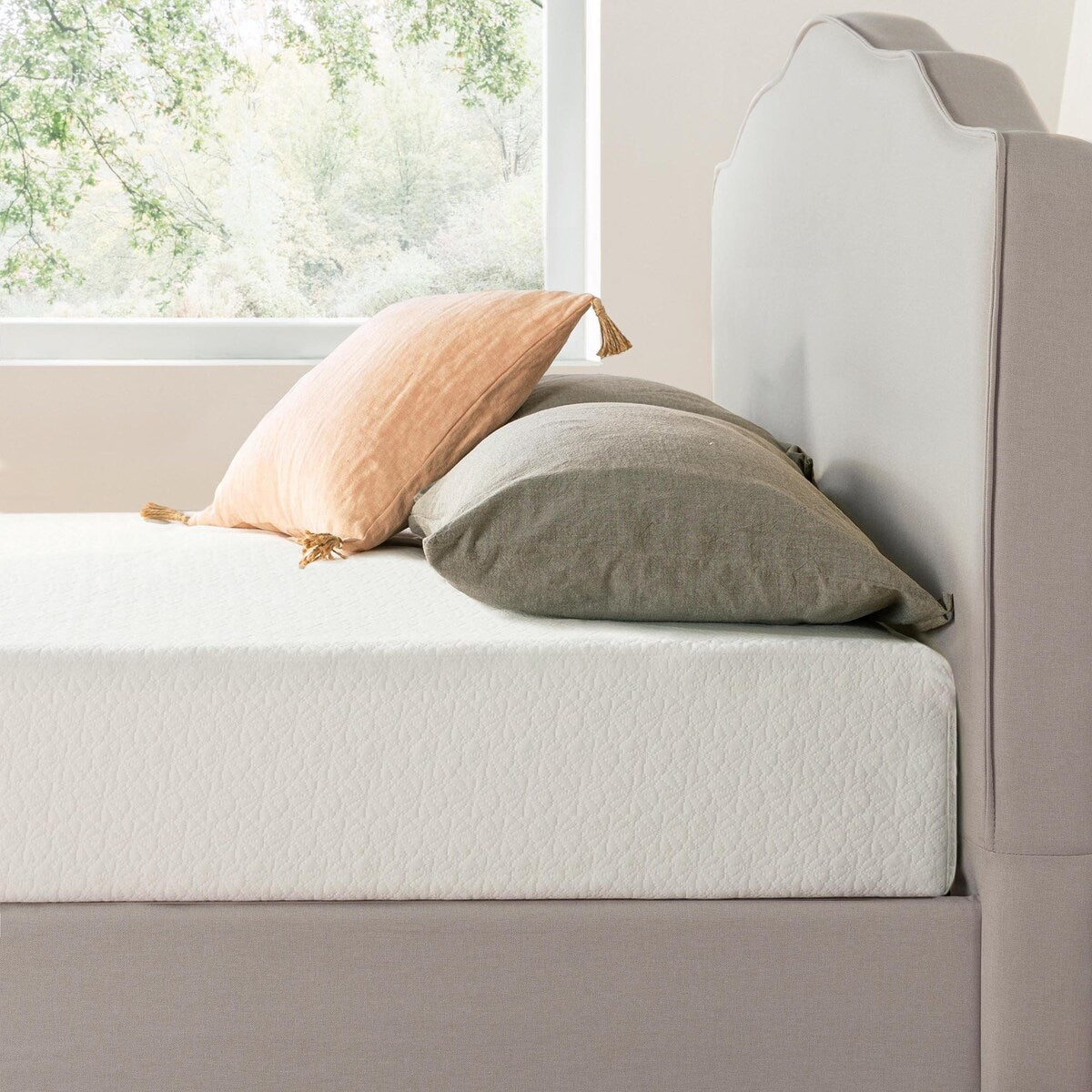 8-inch Layered Memory Foam Mattress by Crown Comfort