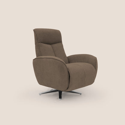 Poltroncina EVA RELAX in morbido tessuto impermeabile T02 marrone