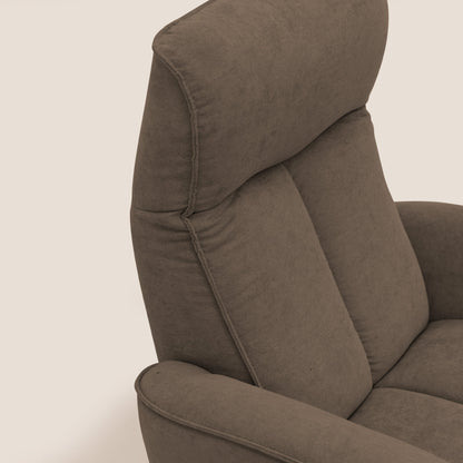Poltroncina EVA RELAX in morbido tessuto impermeabile T02 marrone