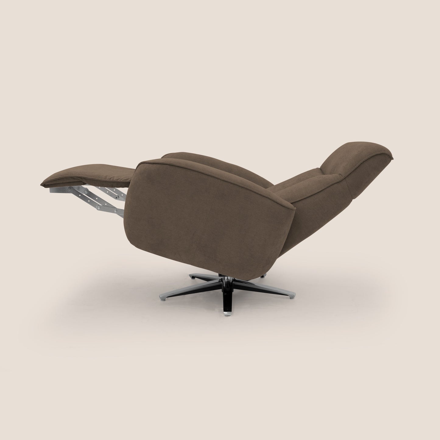 Poltroncina EVA RELAX in morbido tessuto impermeabile T02 marrone