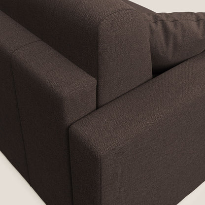 Best Divano letto matrimoniale in tessuto smacchiabile QuickClean T08 marrone