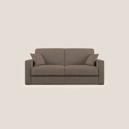 Best Divano letto matrimoniale in tessuto impermeabile T02 marrone