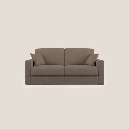 Best Divano letto matrimoniale in tessuto impermeabile T02 marrone