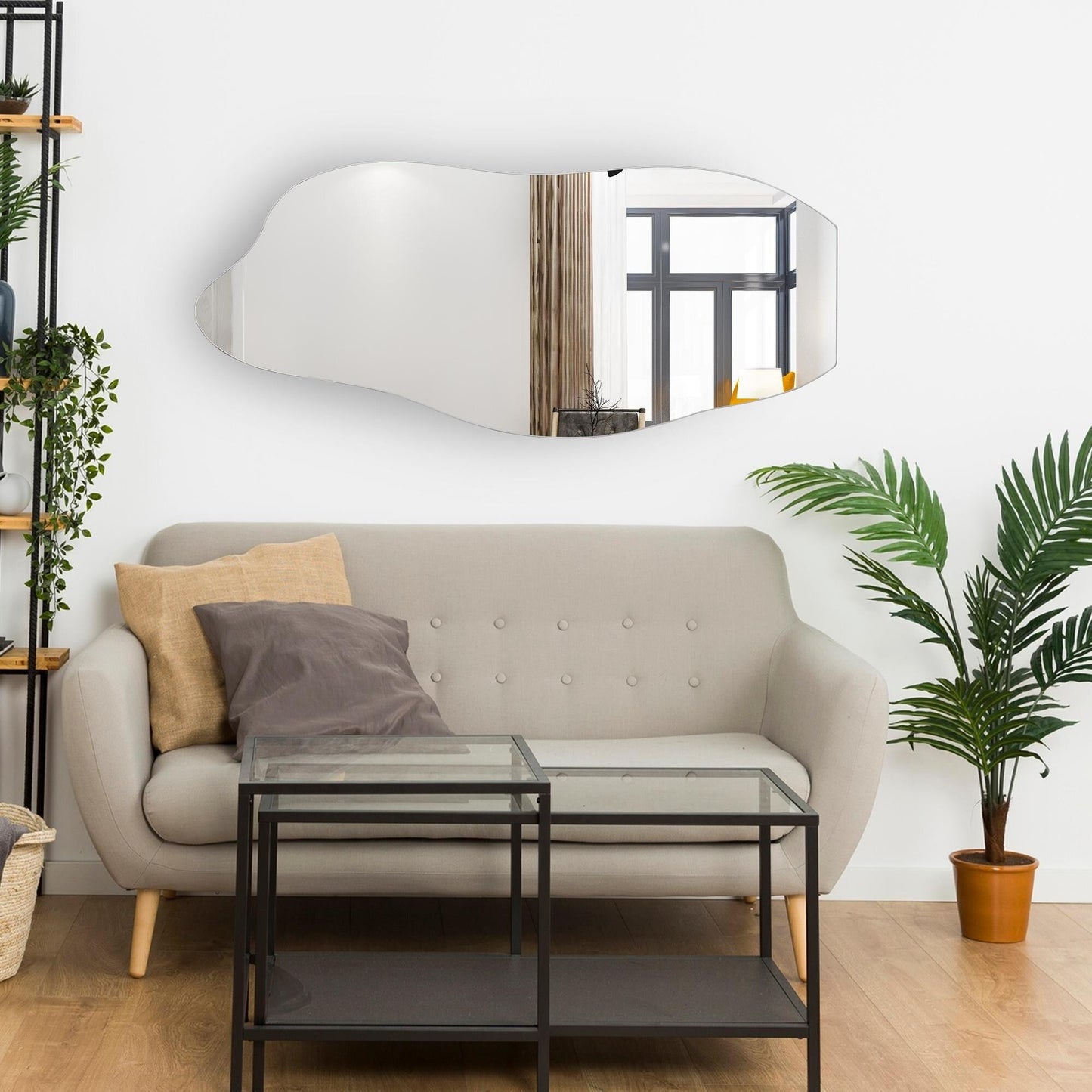 ALYA Asymmetrical Irregular Wall Mirror